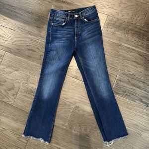 Zara Indigo Ankle Jeans